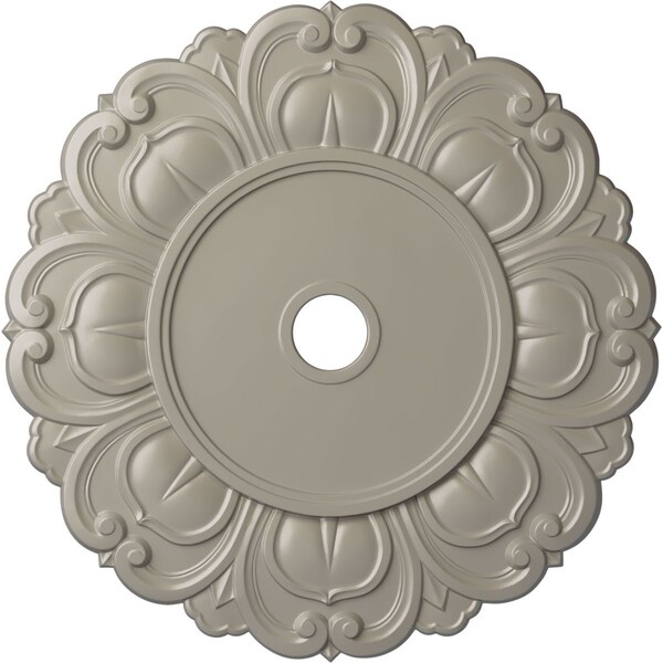 Ekena Millwork Angel Ceiling Medallion (Fits Canopies up to 15 3/4"), 32 1/4"OD x 3 5/8"ID x 1 1/8"P, Pearl White CM32ANPWS - main